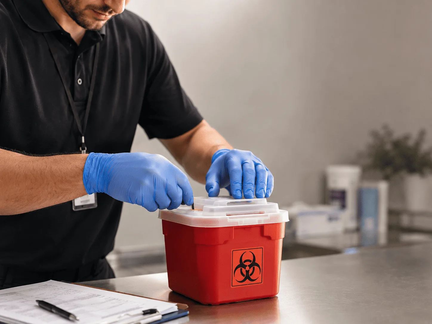 Why choose Sharps Waste Disposal in Del City, OK